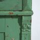 Central European pine commode with original green paint – Tyrol, circa 1890