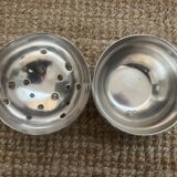 Christofle-Gio Ponti silver ball vase/flower holder