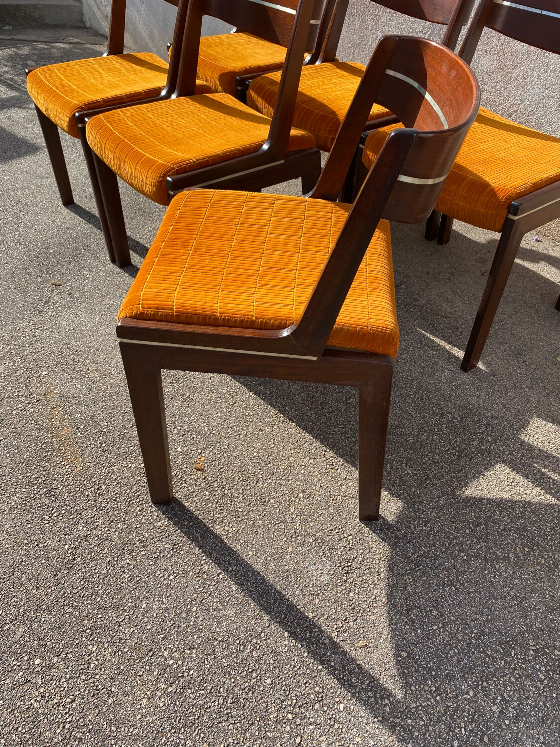 Set of 6 chairs 1970