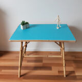 Table rectangulaire en rotin pour enfant ,  table d'appoint , bureau