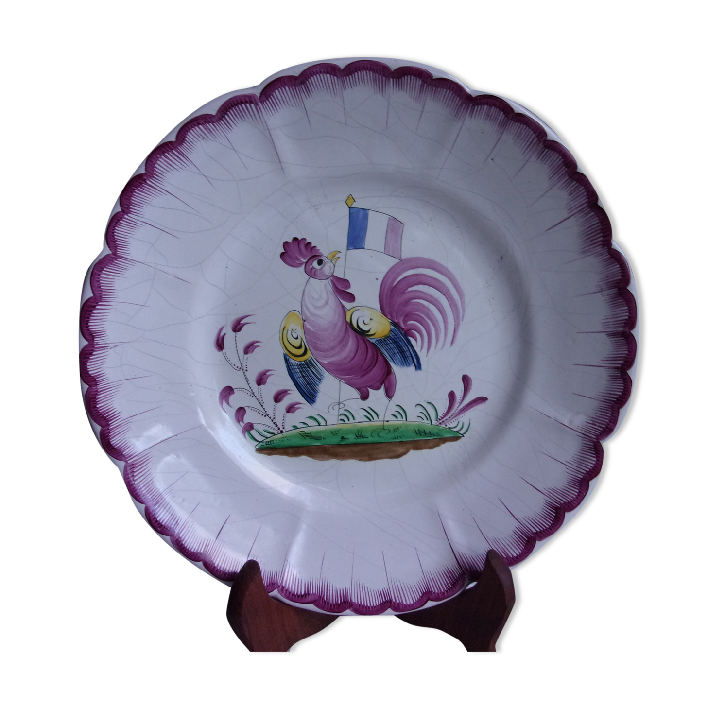 Assiette révolutionnaire  les Islettes