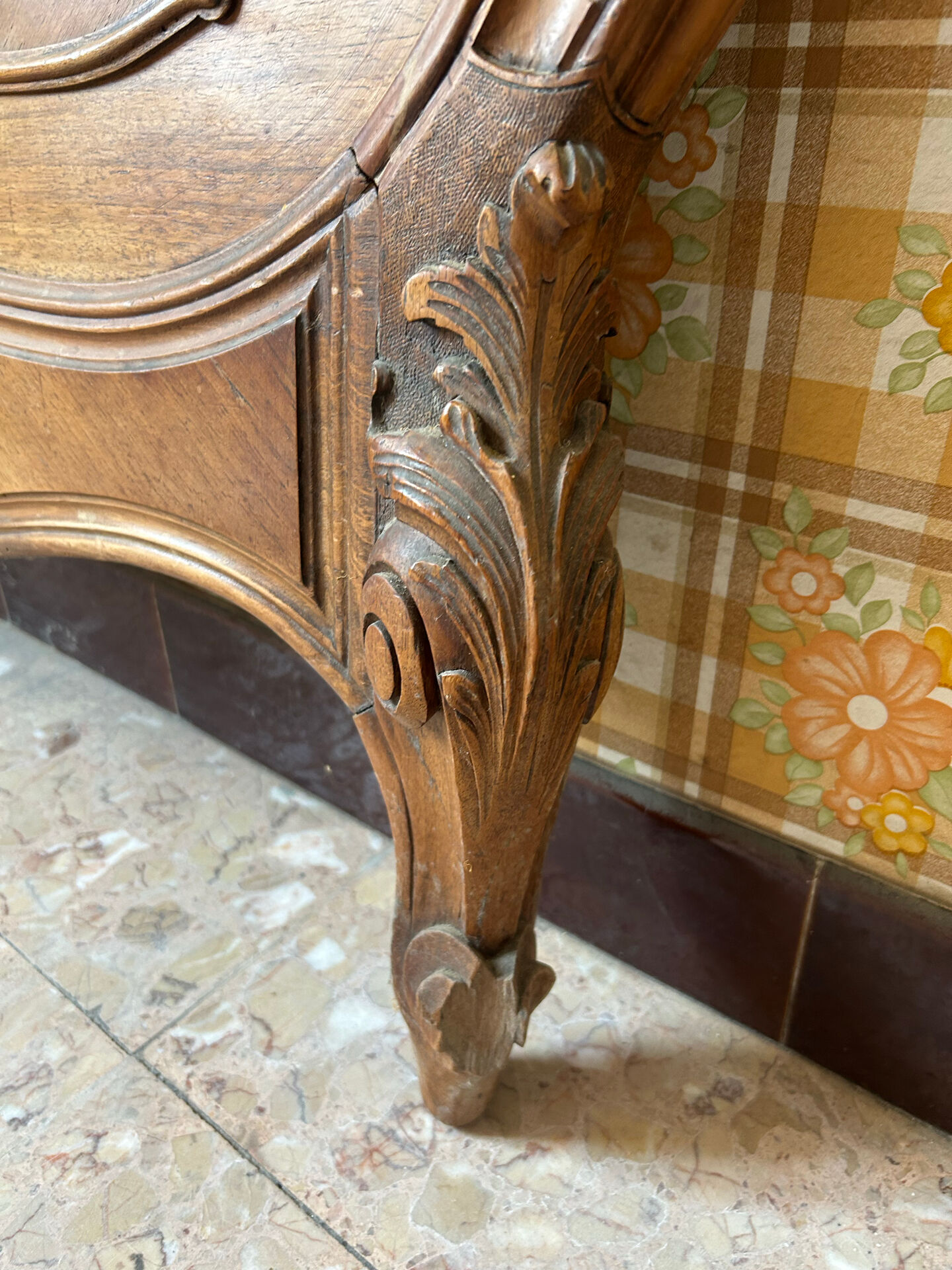 Louis XV headboard