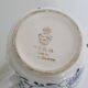 DBGM blue and white floral tared, made in Germany