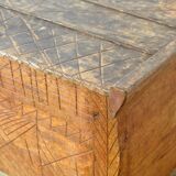 Antique shepherd's chest, 1880s