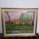 Painting by rene beauclair (1875-1960) painter of montauban the lespinet canal