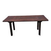 Table de ferme brutaliste minimaliste