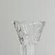 Small glass soliflore vase