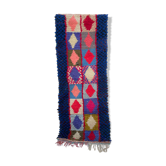 Tapis boucherouite 32x86cm