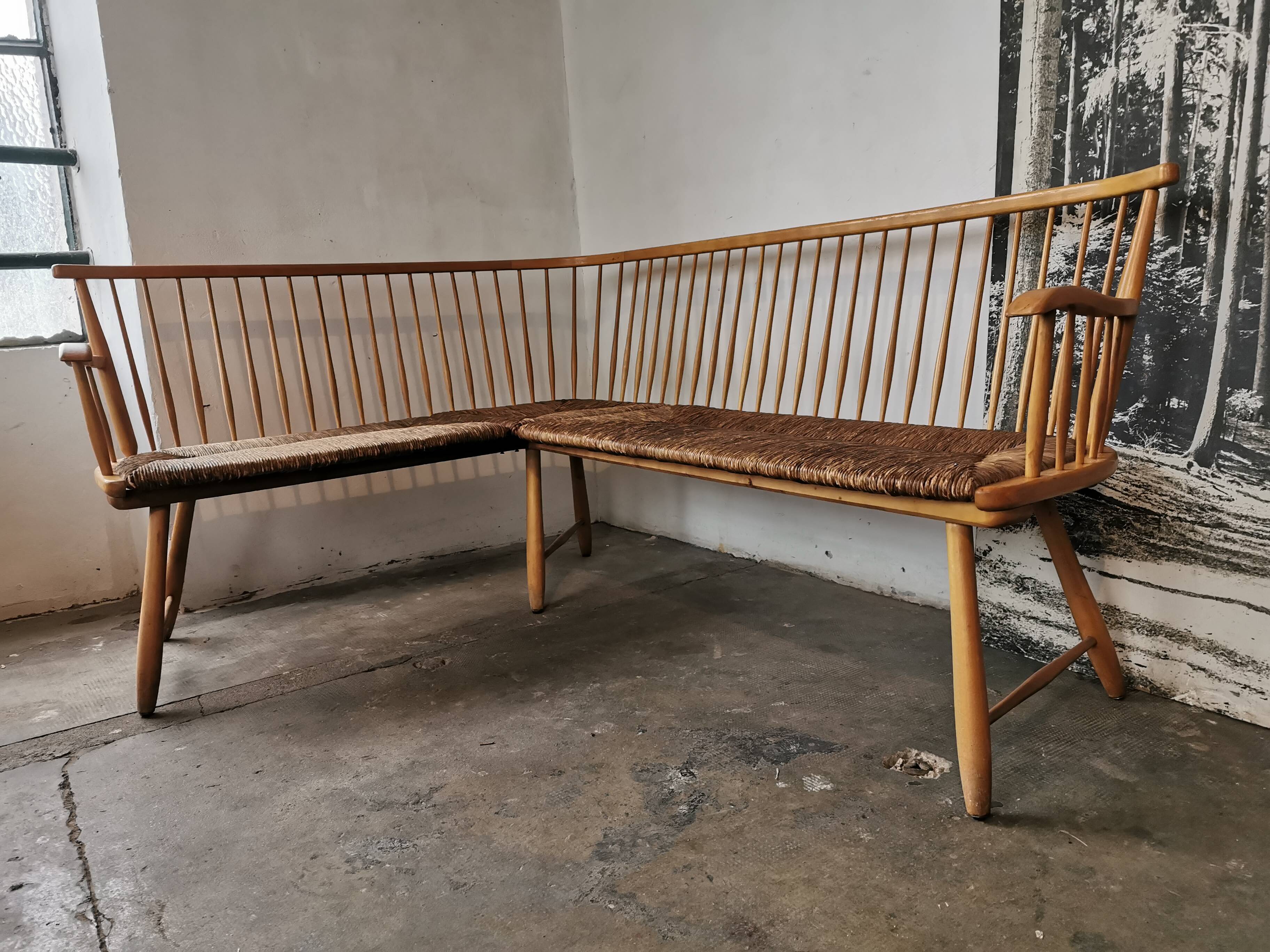 Arno Lambrecht corner bench 1960