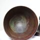 Covered cassolette in Empire style, patinated bronze, India, 1960s-1980s.