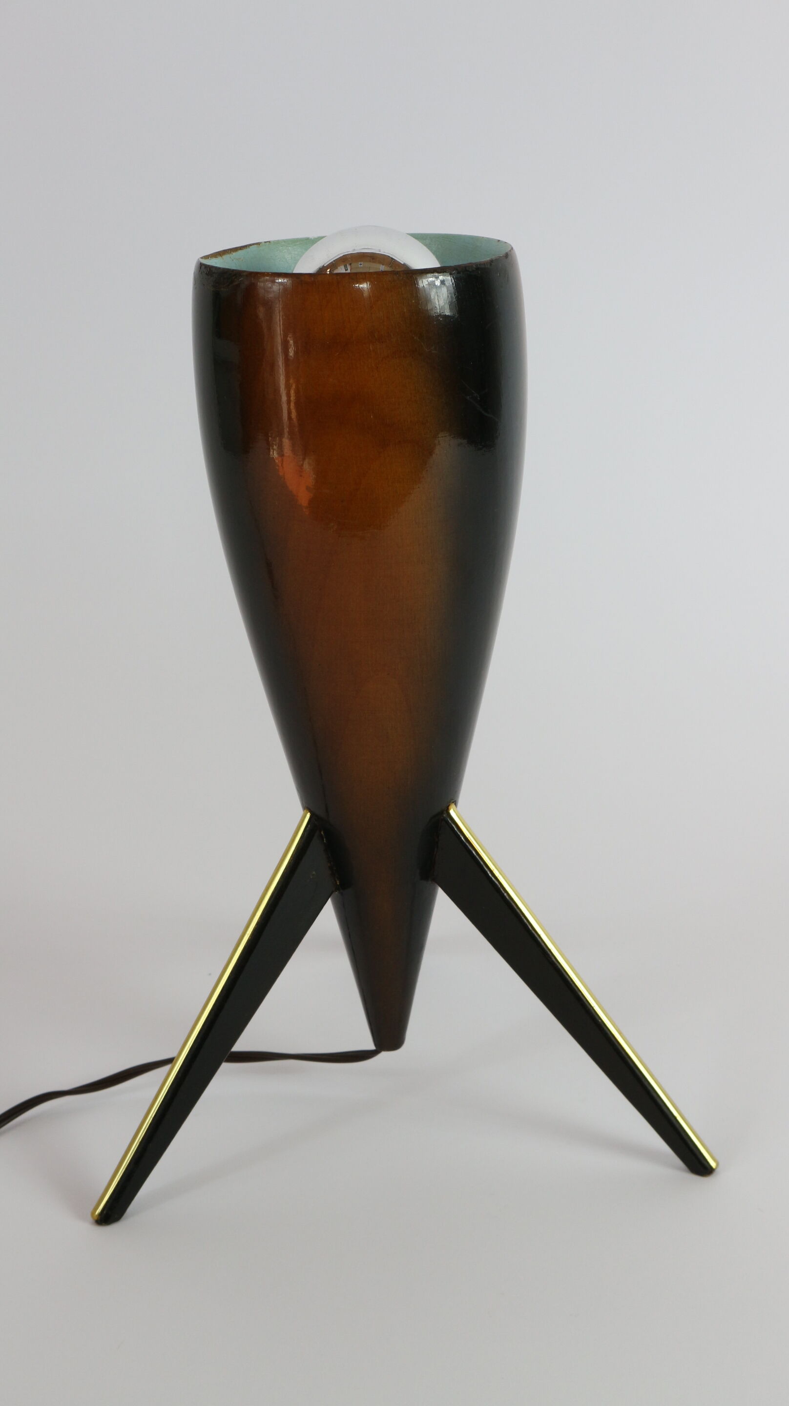 tripod table lamp 50s