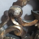 Mirror features rococo style, 77x58cm