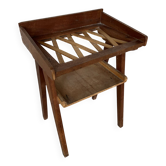 Meuble Appoint Chevet Bout Table Ancien Scandinave Bois Vintage