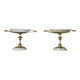 Pair of onyx and gilt bronze cups circa 1880