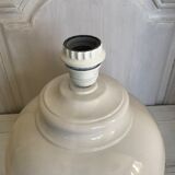 Vintage ceramic lamp foot