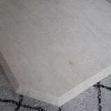 Coffee table in travertine