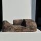 Large Timor mask in patinated wood H:50cm (1)