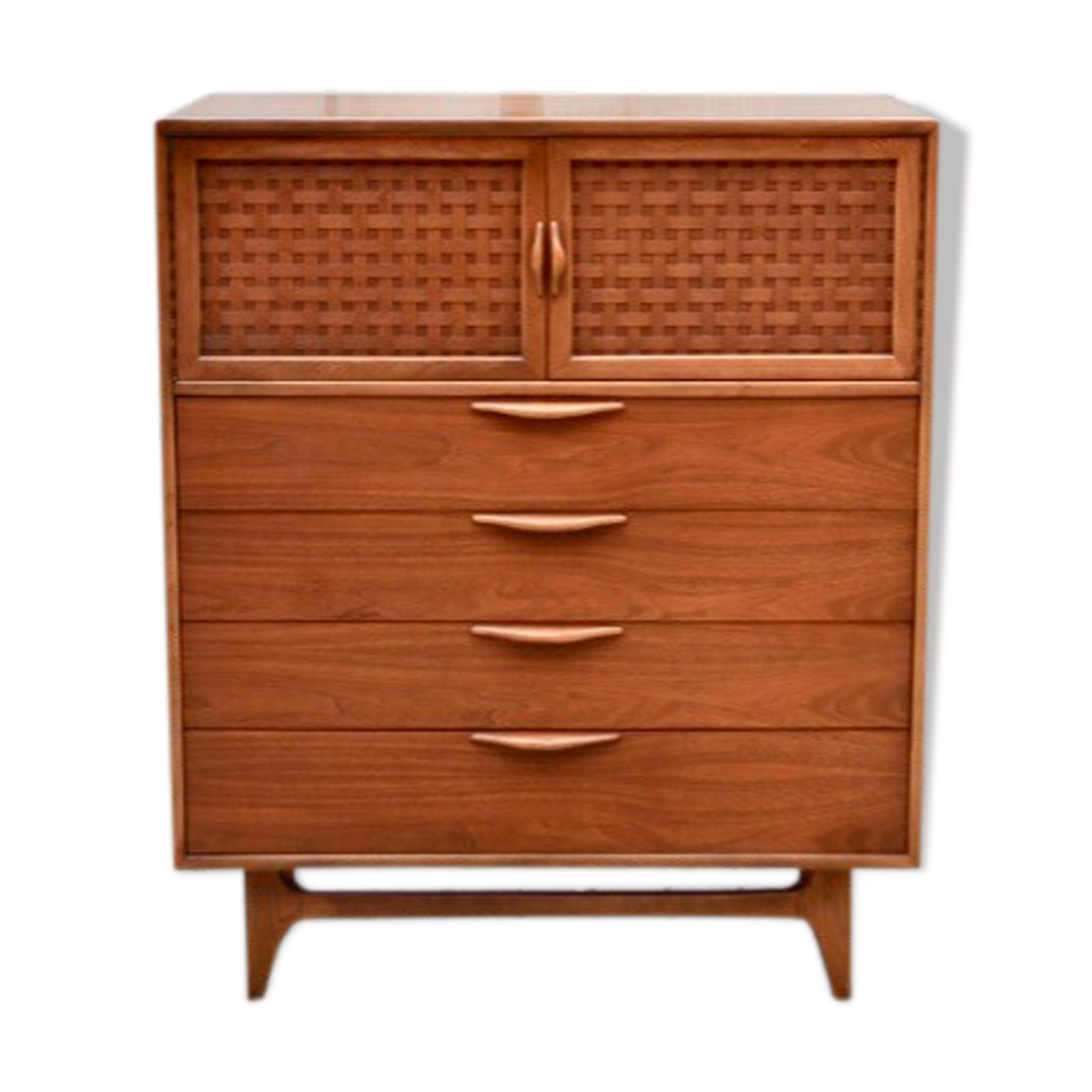 Warren Church Vintage Drawer Chest High Board for Lane SideboaRD Altavista Furniture