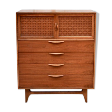 Warren Church Vintage Drawer Chest High Board for Lane SideboaRD Altavista Furniture