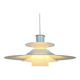 Large Vintage Pendant Light • Lyfa • Denmark • 1970