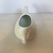 White porcelain sauceboat antique baby bottle