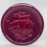 large decorative dish Vallauris