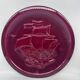 large decorative dish Vallauris