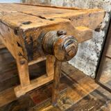 Old carpenter's workbench