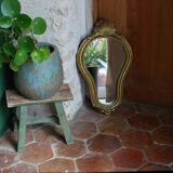 Baroque shell mirror