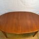Mid-Century Vintage Teak Extending Dining Table 1960 Danish-Inspired Design