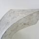 Large minimalist terracotta wall light from toscot italy