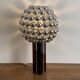 Kinetic lamp. 1970. Smoked plexiglass. Space age.