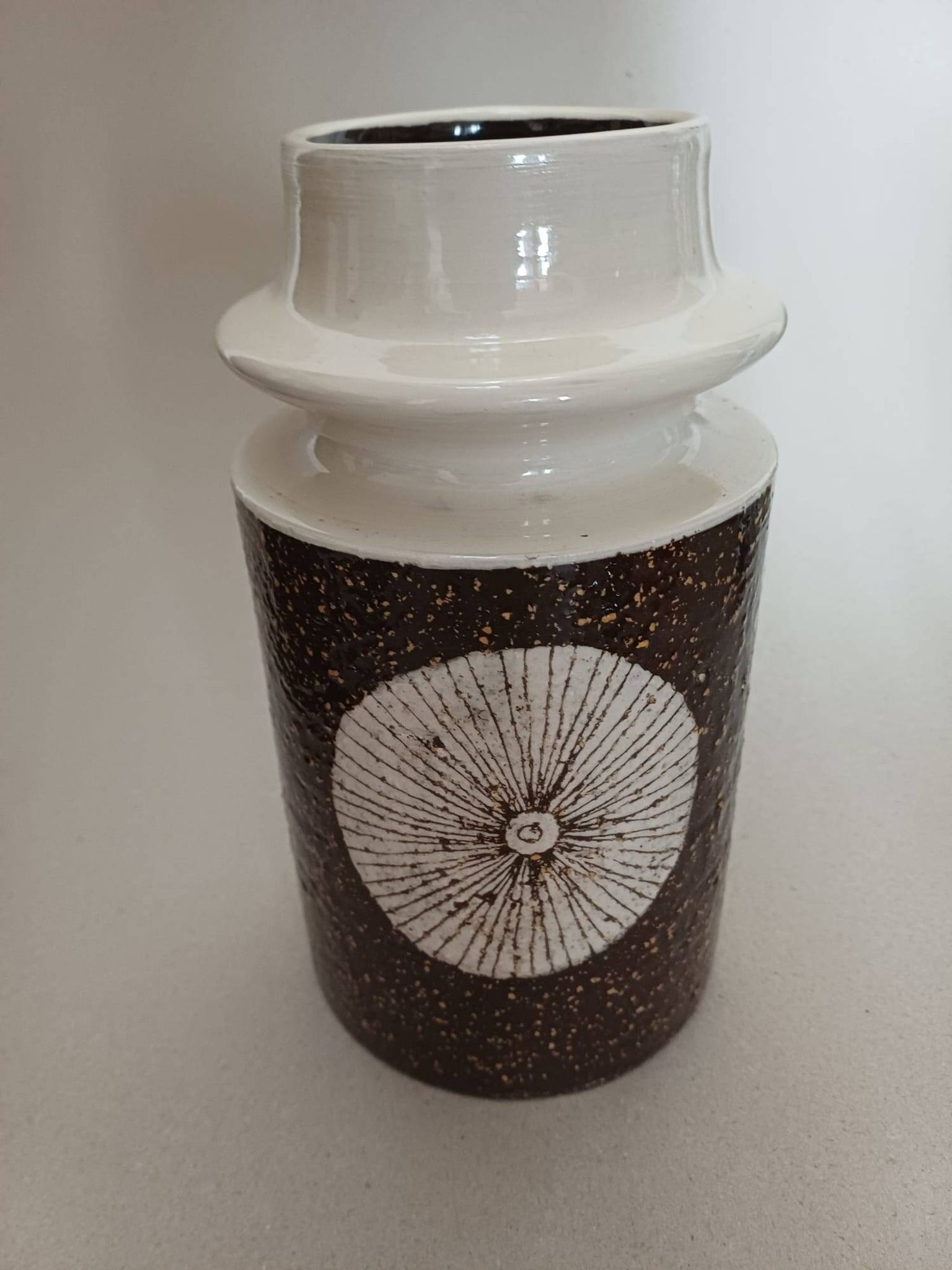 Mari Simmulson Ceramic Vase "Aster" for Uppsala-Ekeby, Sweden, 1960s