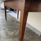 Antique rustic farmhouse table made in the 1900s - 1.54m