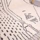 Unique natural wool Moroccan rug 3x2 m