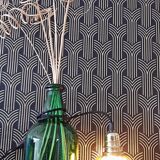 Amber vintage hand lamp