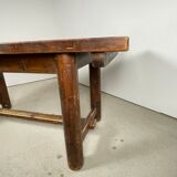 Pine table by Georges Robert
