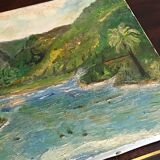 Exotic landscape painting