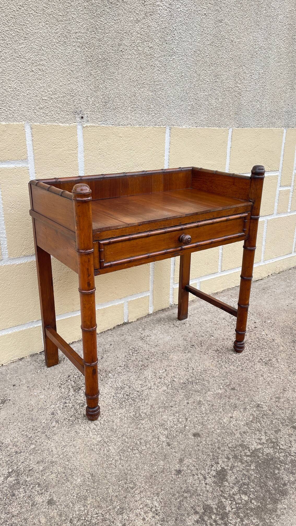 BUREAU Console 1900 dit BAMBOU