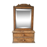 Wall mirror with drawers 34x56cm