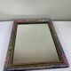 Vintage floral mirror