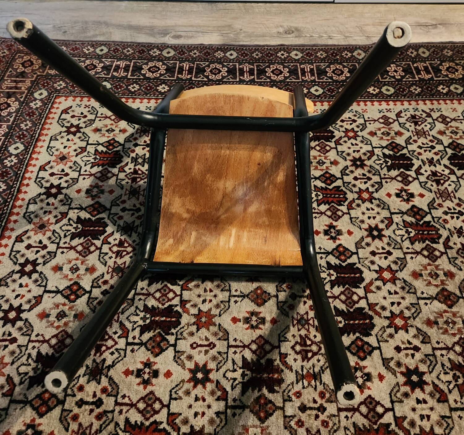 Vintage school chair.