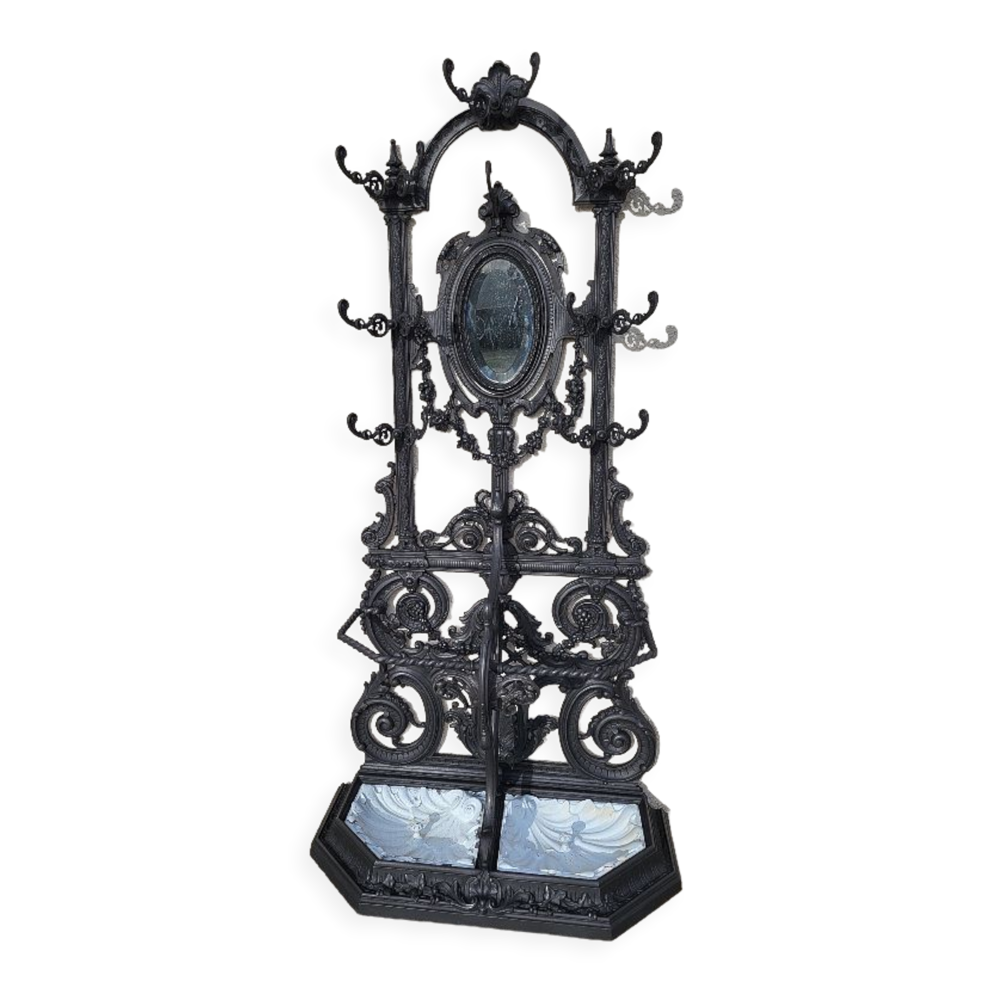 Cast iron coat rack n26 corneau Alfred in Charleville
