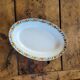 Large oval Art Deco platter MLV France 1930s