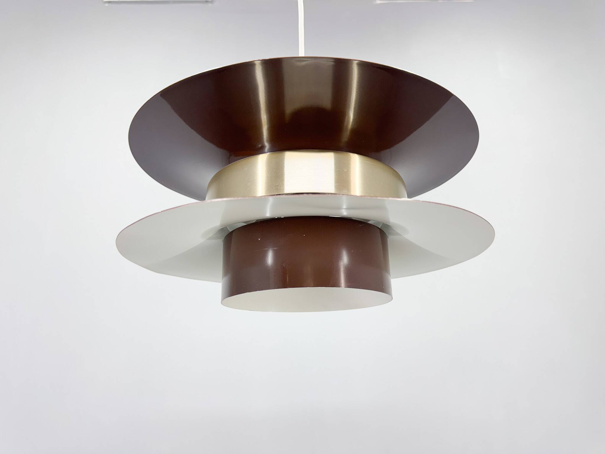 1970s Metal Space Age Pendant Light, Germany