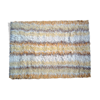 Swedish rya rug from taberg 1960/70's 140x190cm