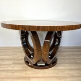 Art Deco style round table "Milano" - rosewood - Manufacturer of stylish furniture
