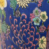 Vieux vase chinois peint à la main, 1920