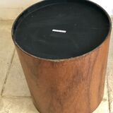 Vintage wooden paper basket