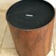 Vintage wooden paper basket